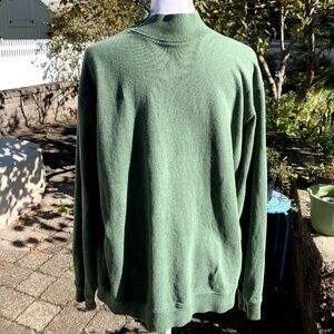 Men's LANDS END Mock Neck Sweatshirt Top